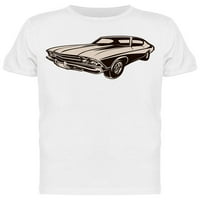 Retro mišićna majica za automobile Muškarci -Mage by Shutterstock, muški medij