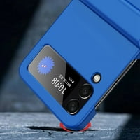 Allytech Galaxy Z Flip futrola, čvrsta boja Matte Design Shootoff Slim Fit Shell zaštitni poklopac telefona