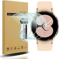 [4pack] Za Samsung Galaxy Watch Galaxy Watch zaštitni zaštitnik i kućište, zaštitni film i tvrdi branik