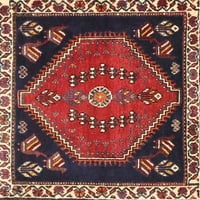 Ahgly Company Indoreni pravokutnik Tradicionalni tamni badem Brown Perzijski prostirke, 3 '5'