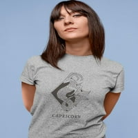 Nacrtajte horoskopski znak Jarac majica Žene -Image by Shutterstock, ženska 3x-velika