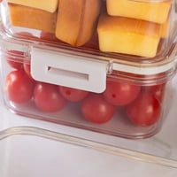Frižider Plastični čučnji spremnik drži suhu hranu svježom spremište Bo za pribor za kuhinju