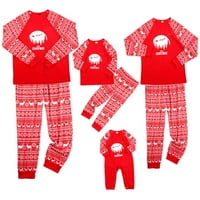 Usklađivanje obiteljske božićne pidžame postavlja decu Toddler TEE PJ-a PJ