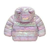Popvcly zimski kaputi za djecu sa kapuljačom laganim puffer jakna za dječake, dječake, novorođenčad,