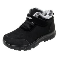 HGW Cipele Flat Toe Zimske non klizne okrugle čizme za snijeg Sport Muškarci Držite jato Toplo modne