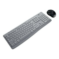 LOGITECH MK Wireless Combo za obrazovanje sa zaštitnim poklopcem tastature - tastatura i set miš - bežični