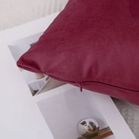 od 2, baršunasti ukrasni set jastuka, meka sa skrivenim bojama patentnih patentnih zatvarača za kauč