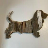 Ukucaj Breći za kućne ljubimce Živi anti-deform drvo realističan oblik psa Kućni zidni ukras za dnevni