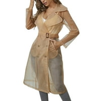 LisingTool zimski kaputi za žene Žene Dnevne odjeće za zaštitu od sunca Svaki noseći kaput s dugim rukavima