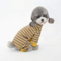 Mosey izdržljivi pas mačke pidžama Jednostavno nošenje za boju kontrasta mačke