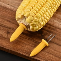 Držač kukuruznog čelika od nehrđajućeg čelika navlači igle na držaču na svaku stranu ušiju kukuruzne