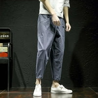 Aaimomet Mens Joggers Sedam hlača Ljetne casual pantalone Muške prozračne hlače