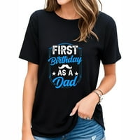 Prvi rođendan kao tata otac tata party papa fa stilski ženska majica sa ljetnim inspiriranim dizajnom
