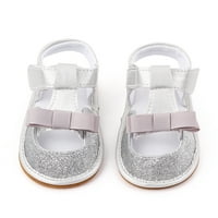 Park Baby ljeto Čvrsta boja Fau kožna anti-klizača prozračna sandala ravna cipela