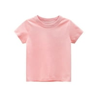 2DXuixsh dečko dečje dečje dečke dečke kratkih rukava Osnovna majica Ležerne prilike letnje majice na