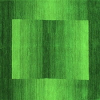 Ahgly Company Indoreni pravokutnik Sažetak Zeleni prostirke savremene površine, 2 '5'