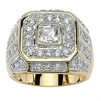 * Modni jedinstveni muški prsten tinejdžerski dječaci personalizirani dijamantni ring rođendan nakit