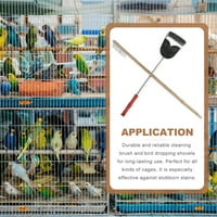 Set Bird Cage Cleaning Alat za čišćenje Četkica za čišćenje Pripki izmet lopata