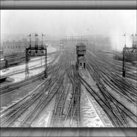 24 X36 Galerija, pruga, željezničke stanice Severno od Union Stanice, Washington, D.C 1909