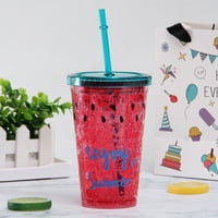 BIPLUT CUP CUP ECO-FIRME s poklopcem plastičnom lijepom slamnom bocom slamde za dom