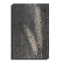 Luxe Metal Art 'prirodna pšenica' Lori Deiter, metalna zidna umjetnost, 24 x36