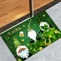 YubnLvae Carpet St. Patrickov dan Dobrodošli DoorMats Početna Tepih Dekor tepih Carpet Carpet