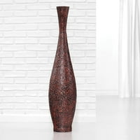 Reljefna brončana trubača vaza, velika