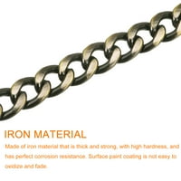 Uxcell Iron ravni lančani kaiševi zamene ramena za rame (47