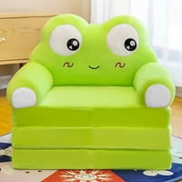 Wozhidaoke Sofa navlači plišani sklopiva dječja fotelja naslona naslona za naslonu u sklopu djece kauč