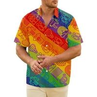 Companion Color 3D Print Casual Dipl Džepne majice kratkih rukava, Couplen Casual Hawaiian Top, pokloni