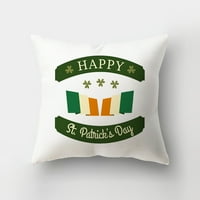 Kauč ​​Creative Dekoracije Irski dan Modna šamrock Četiri lišća djetelina Print bacanje jastuk za jastuk