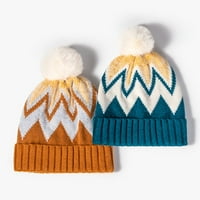 Zhaomeidaxi Slouchy Beanie Winter Hat za žene - Slouch prevelizirani kabeli pleteni kape - topla Chunky