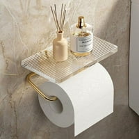 Lagana luksuzna toaletna držač no-pucnja toaletni papir Nosilac no-ispiranje nosač kupaonice Turistički