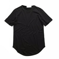 Xiaobai Muška majica Majica Čvrsta boja prozračna bluza s kratkim rukavima za svakodnevni život
