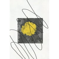 Phillip, Jamie Black Modern Framed Museum Art Print pod nazivom - Postrosan Sažetak 3