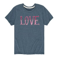 Pete mačka - velika ljubav - grafička majica kratkih rukava za mlade i mlade