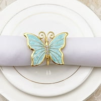 Držač prstena za salvete Lagani set ulov leptira u obliku salveta dugotrajno korisno za porodičnu večeru