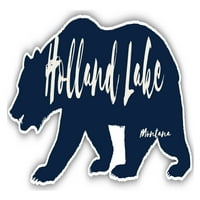 Hollandsko jezero Montana Suvenir 3x frižider magnetni medvjed dizajn