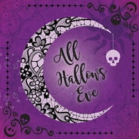 Svi Hallows Eve Poster Print by ND Art and Design