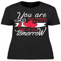 Moja si mi danas i moja sutrašnju majicu - Mimage by Shutterstock, ženska XX-velika