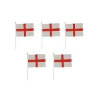 SHPWFBE Početna Dekor ventilatori Ručna ručica Engleska zastava br. 14 * Engleska zastava Engleski zastava