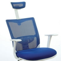 Namještaj Amerike Ari Savremena tkanina Podesiva uredska stolica u plavoj boji