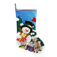 Božićna čarapa, božićne ukrase Čarape, stil 2