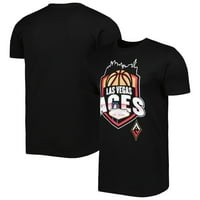 Unizno stadion Essentials Black Las Vegas Aces Crest majica