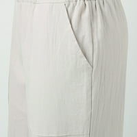 Wendunide casual pantalone za žene Ženske ležerne prilike sa čvrstim visokim strukom širokim hlačama