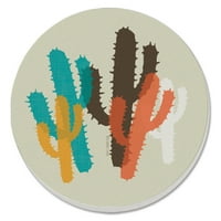 Thirstystone Moderni kaktusi okrugli upijajući kamen