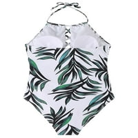 Colisha Women kupaći kostimi Jednobojno odijelo od kupaćih kostima. Odštampano kupaći tukla bez rukava