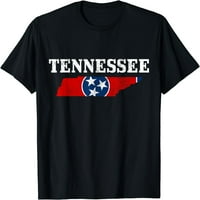 Tennessee Država država zastava Pride Vintage Nashville TN majica