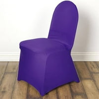 Stretchy Spande ugrađena stolica za prekrivanje trčanih događaja klizač za svadbenu zabavu Catering