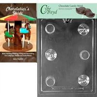 Cybrtayd Mali 3D Cupcake Chocolate Candy Candy s uputama za upute za upute